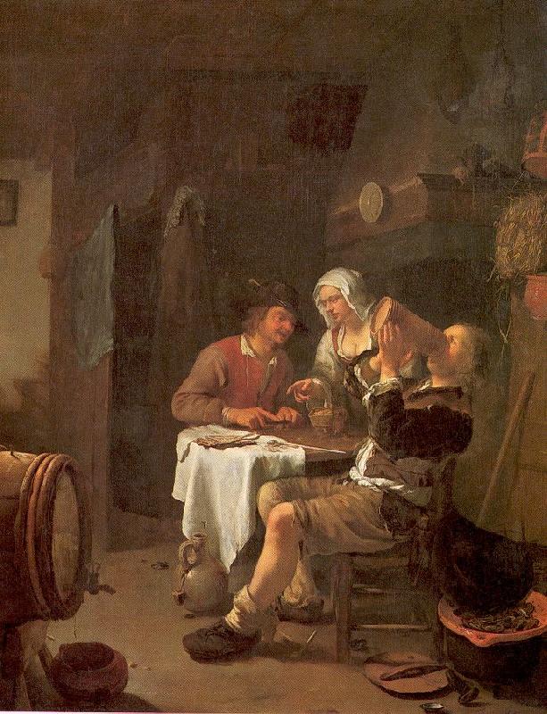 MIERIS, Frans van, the Elder The Peasant Inn France oil painting art